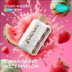 Vozol Star 40,000 Strawberry Watermelon Disposable.