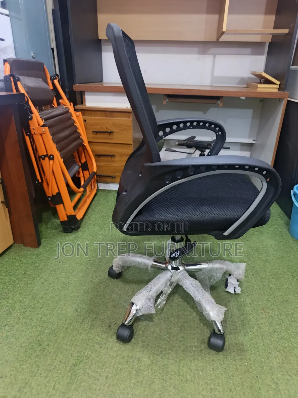 Secretarial Office Chair Adjustable