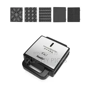 5 in 1 Waffle Maker Sandwich Maker Barbecue Grill
