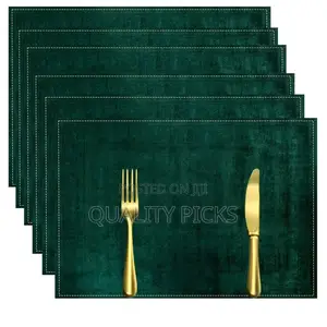 Placemats Set of 6, Washable Durable Table Mats, Heat