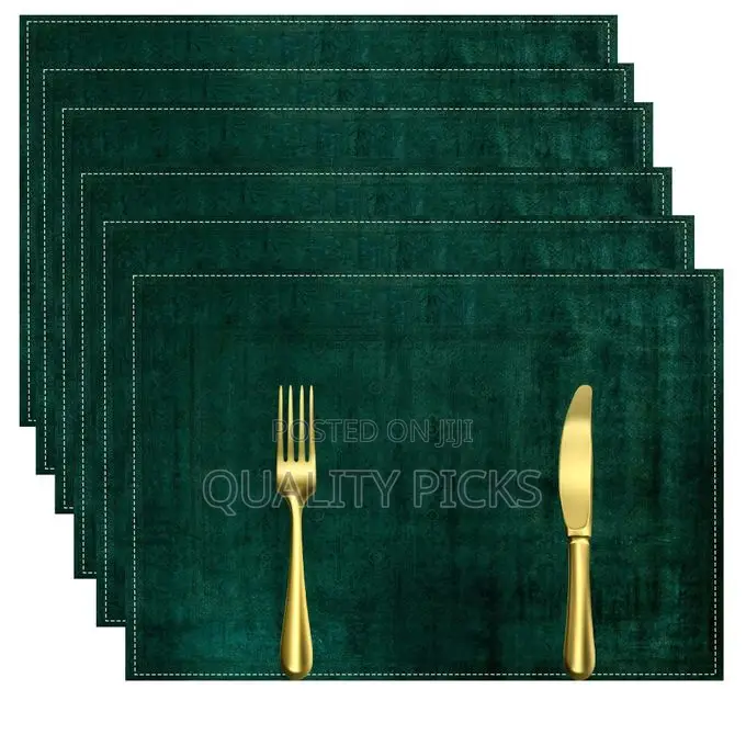 Placemats Set of 6, Washable Durable Table Mats, Heat