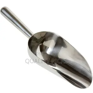 1pcs Stainless Steel Ice Scoop Multipurpose Metal Scoops