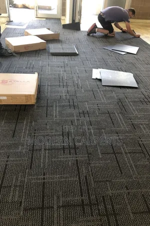 PVC Officic Wollen Carpet Tiles