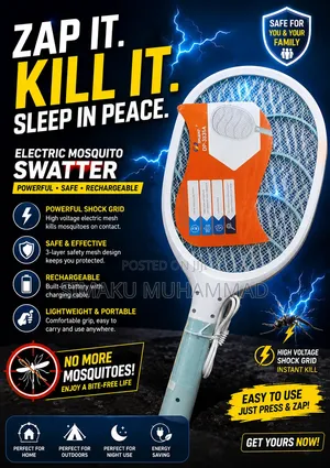 Electric Mosquito Swatter