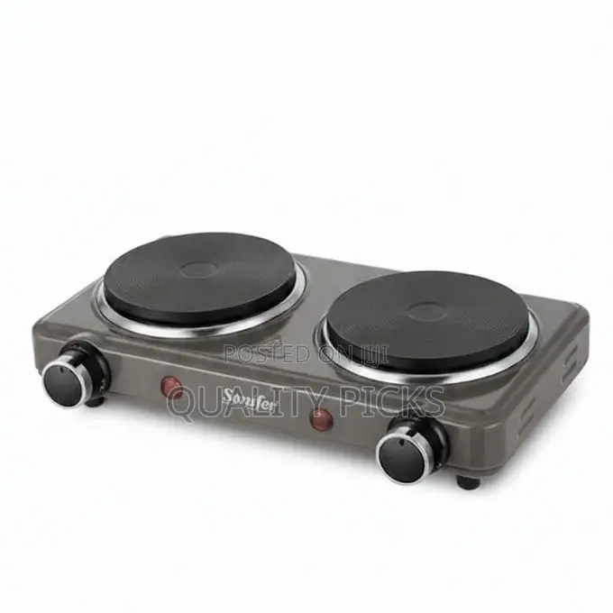 Electric Desktop Oven 1000W Power 2 Oven Heater Stove