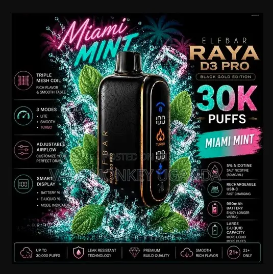 ELF BAR RAYA D3 Pro - (5% Nic) Disposable Vape