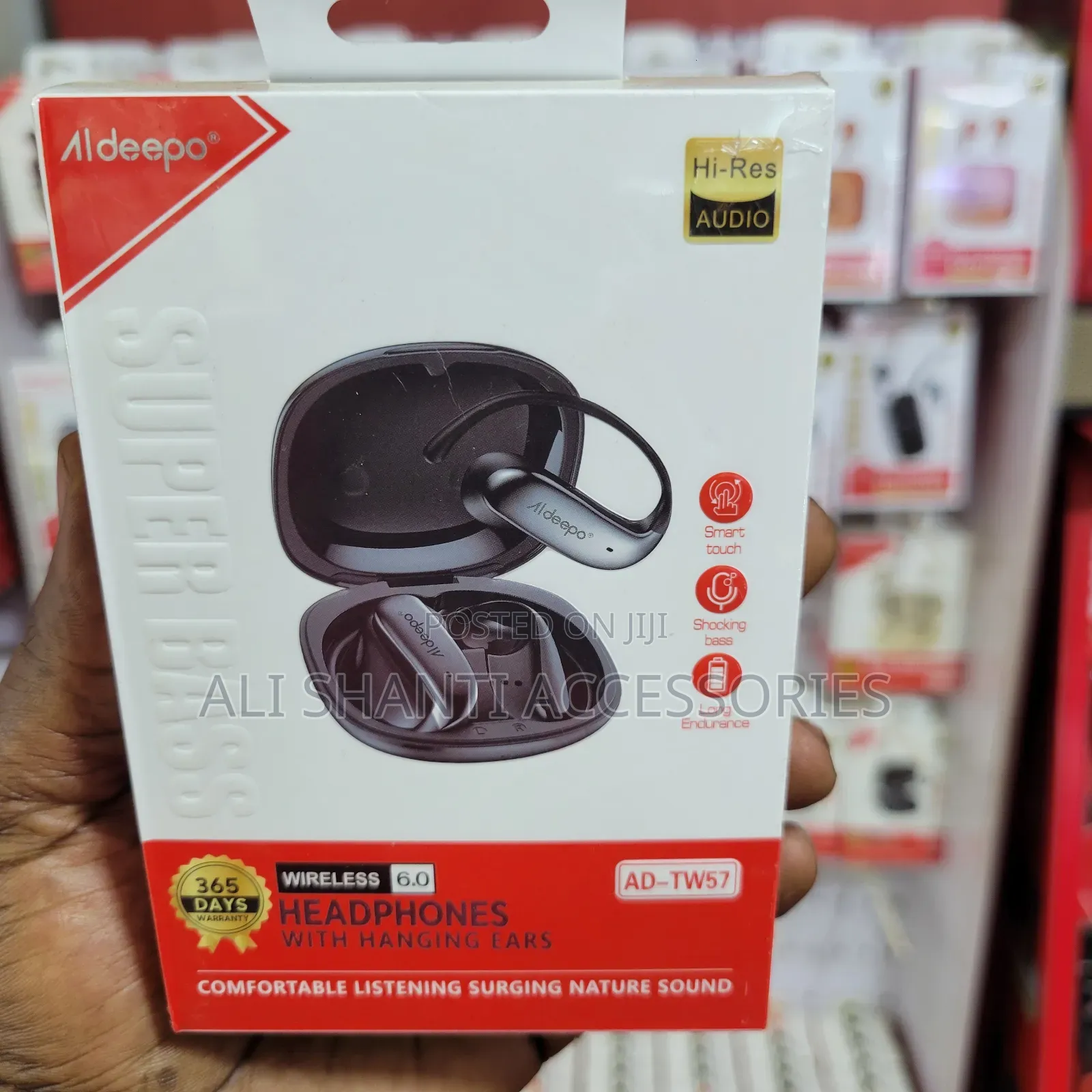 Clip on Aldeepo Earbuds/ Aldeepo TWS Bluetooth Earbuds
