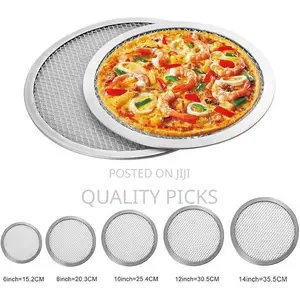 Non Stick Pizza Screen Pan Baking Tray