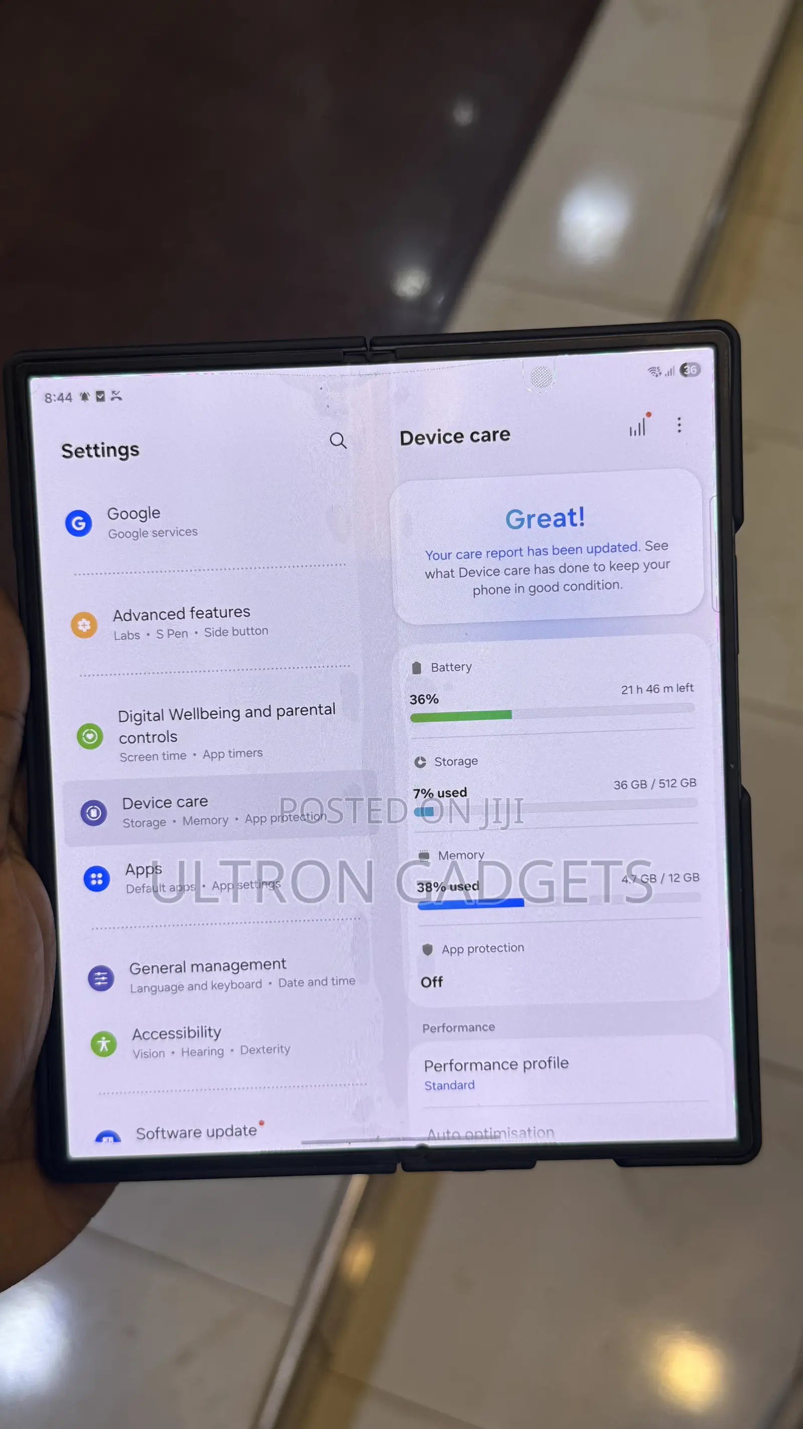 Samsung Galaxy Z Fold6 512 GB Blue