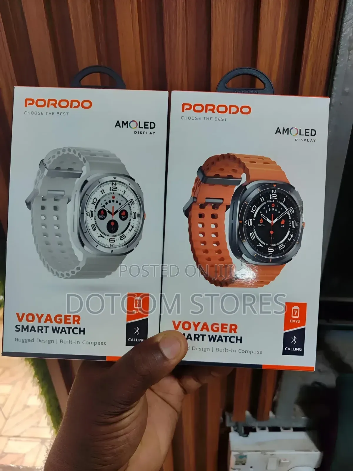 Porodo Voyager AMOLED Display Smart Watch