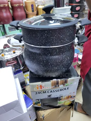 (2in1) 24cm Casserole Food Steamer