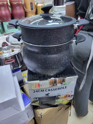 (2in1) 24cm Casserole Food Steamer