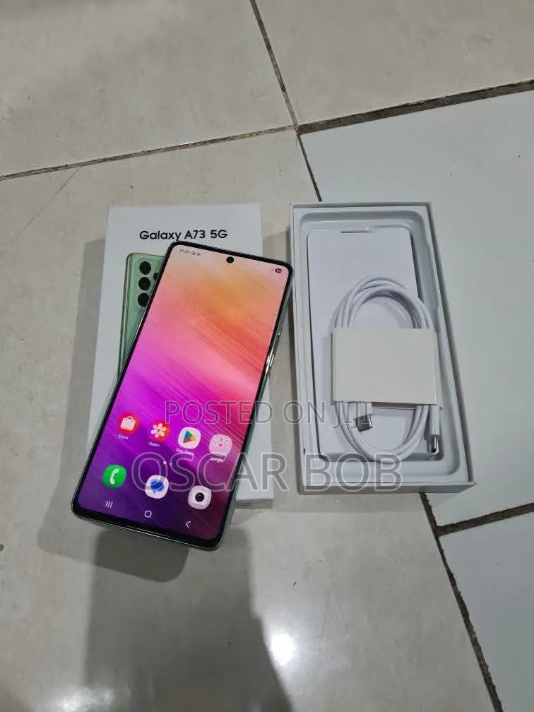 New Samsung Galaxy A73 5G 256 GB Blue
