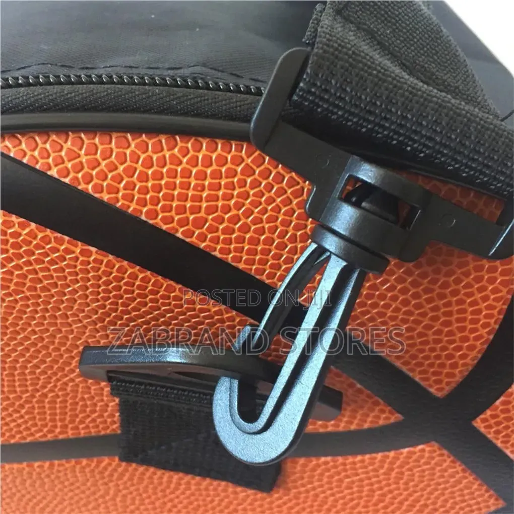 Round PU Leather Basketball Bag