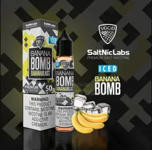 VGOD Iced Banana Bomb 50mg/30ml– Salt Nic