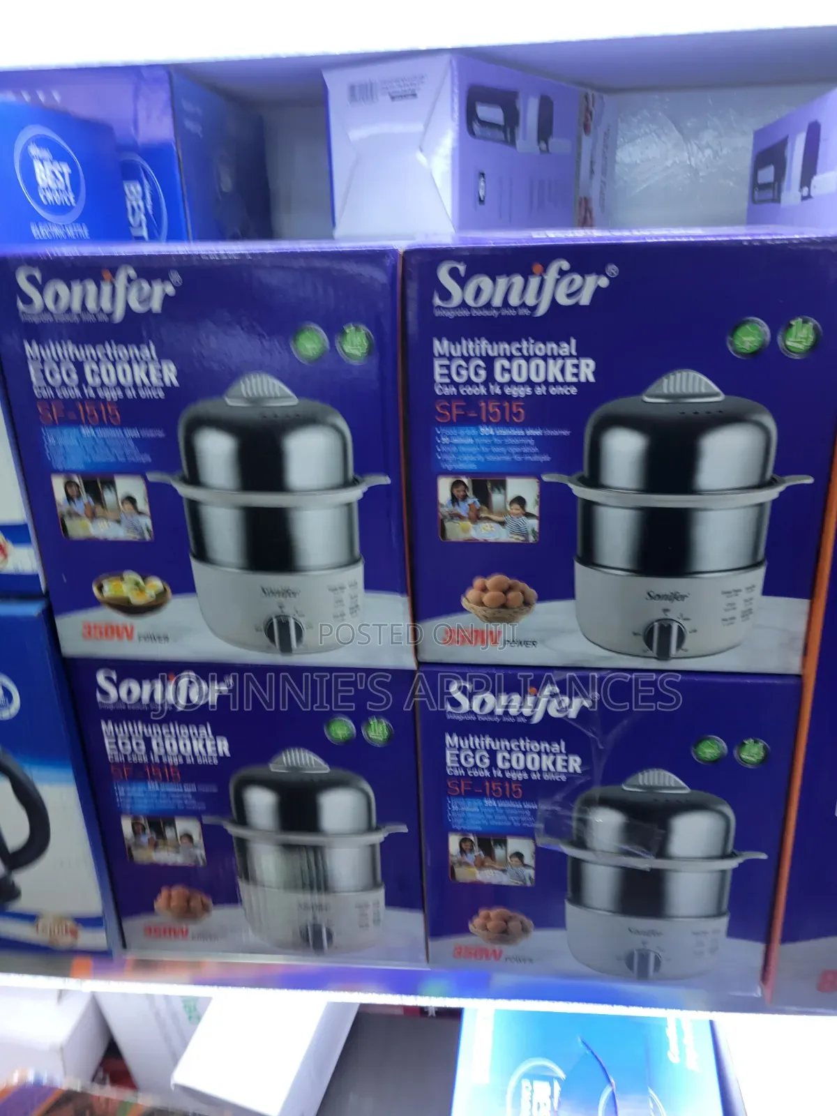 Sonifer Multi Function Electric Egg Boiler