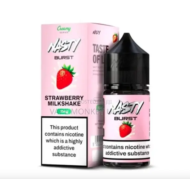 Nasty Burst - Strawberry Milkshake 50mg-/30ml Nic Salt.