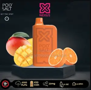 Pod Salt Nexus 6000 Puffs Orange Mango Lime 20mg Disposable