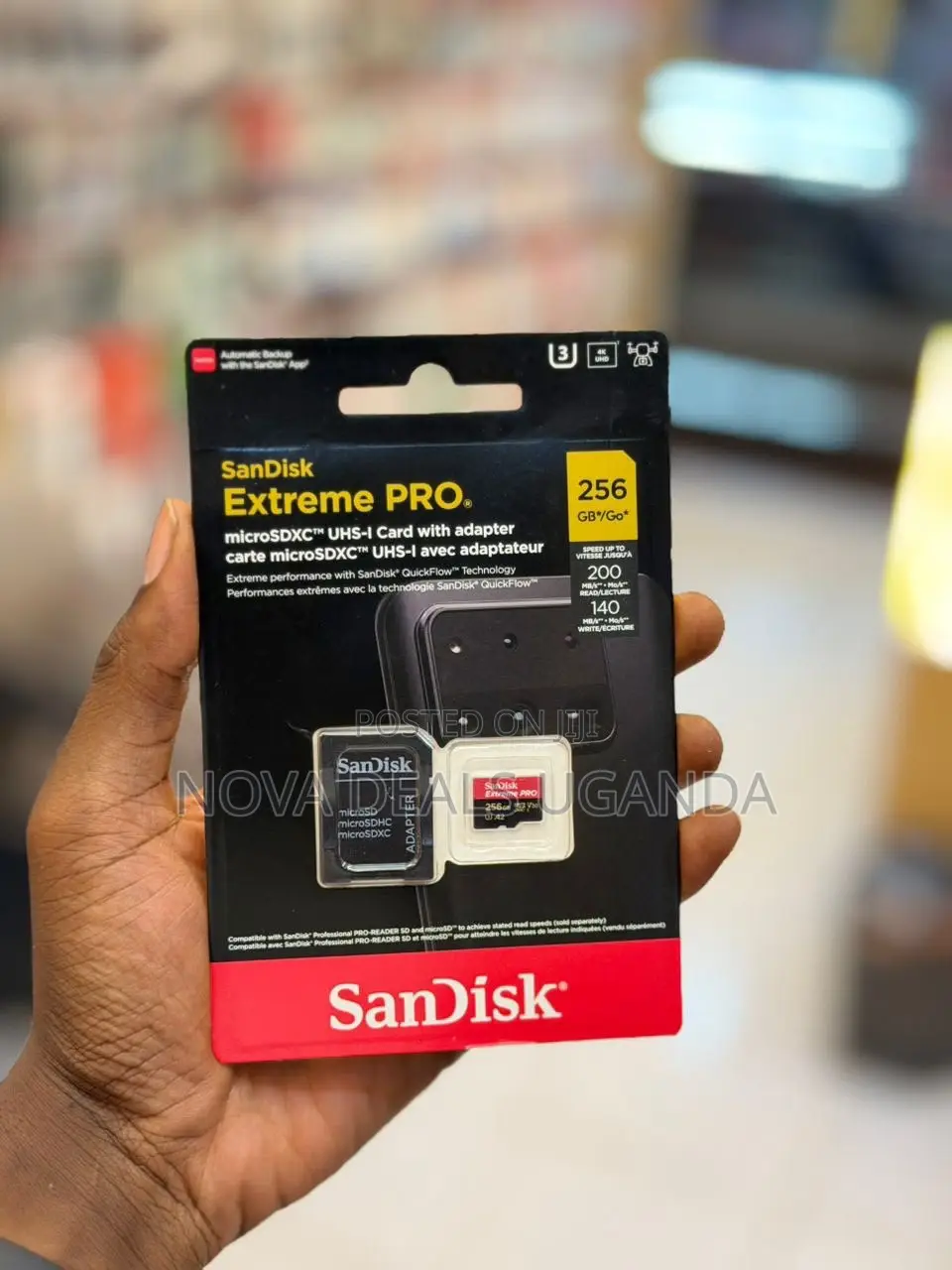 SanDisk 256GB Extreme Pro SDXC UHS-I Memory Card 200Mbps