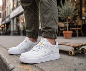Original Nike Air Force 1 Low Kobe Bryant “Forever White” Sneakers