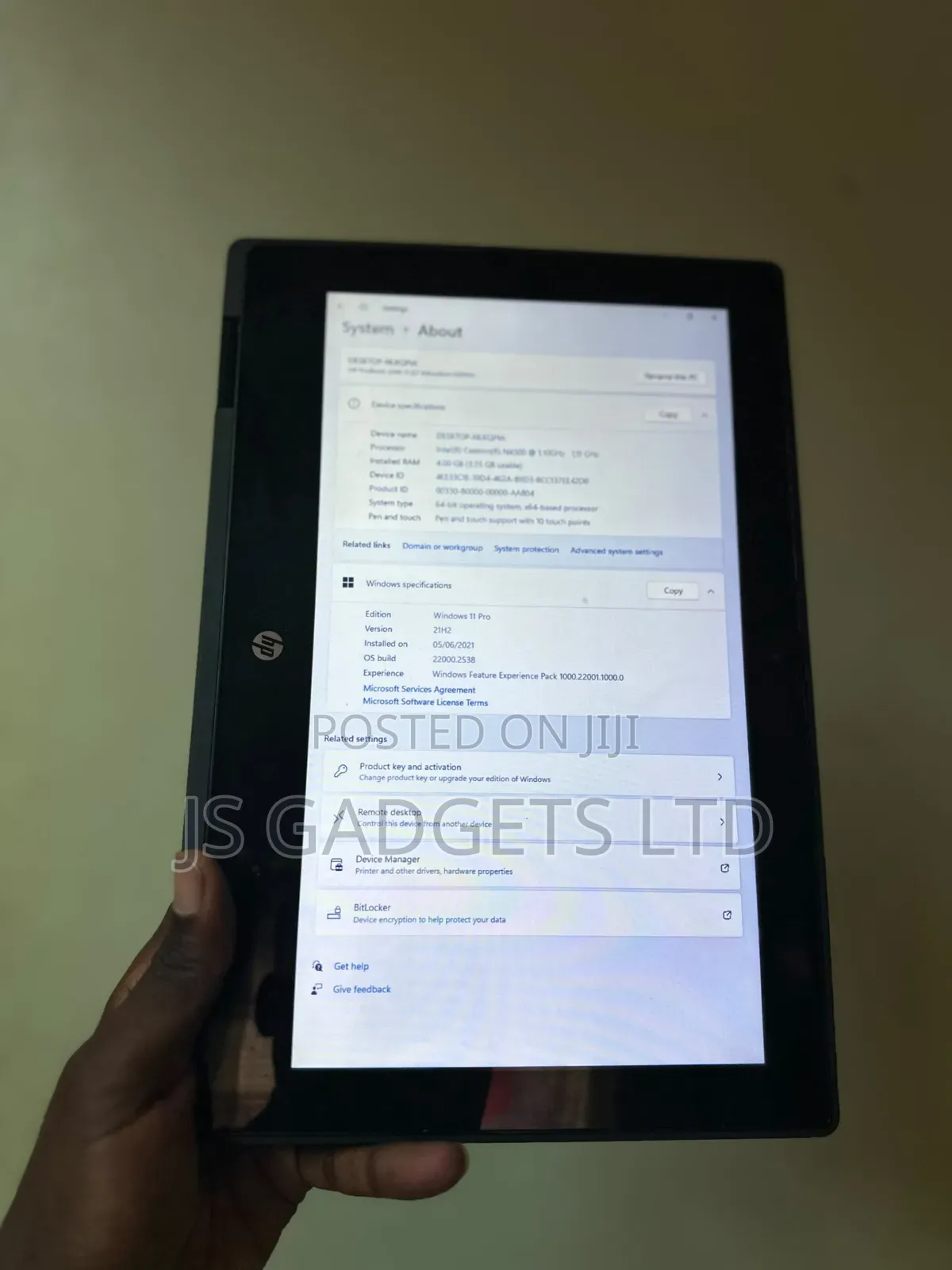 Laptop HP ProBook x360 11 G6 EE 4GB Intel Core i3 SSD 60GB