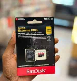 256GB SanDisk Extreme Pro Memory Card