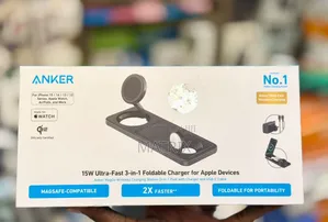Anker Magsafe Wireless Charging Station With USB C Charger and Cable