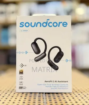 Anker Soundcore AeroFit 2 AI Open-Ear Headphones
