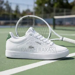 Original Triple White Lacoste Court Master Tennis Sneakers