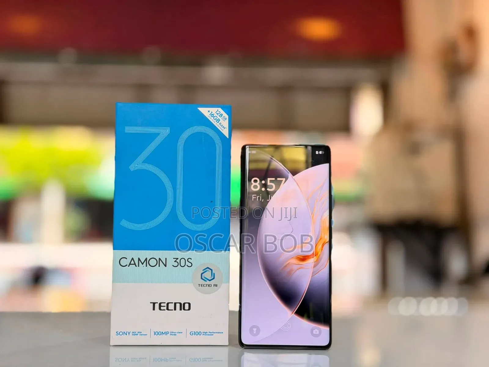 New Tecno Camon 30S 256 GB Black