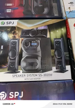 SPJ SS-3020W 3.1 Channel Multimedia Speaker System