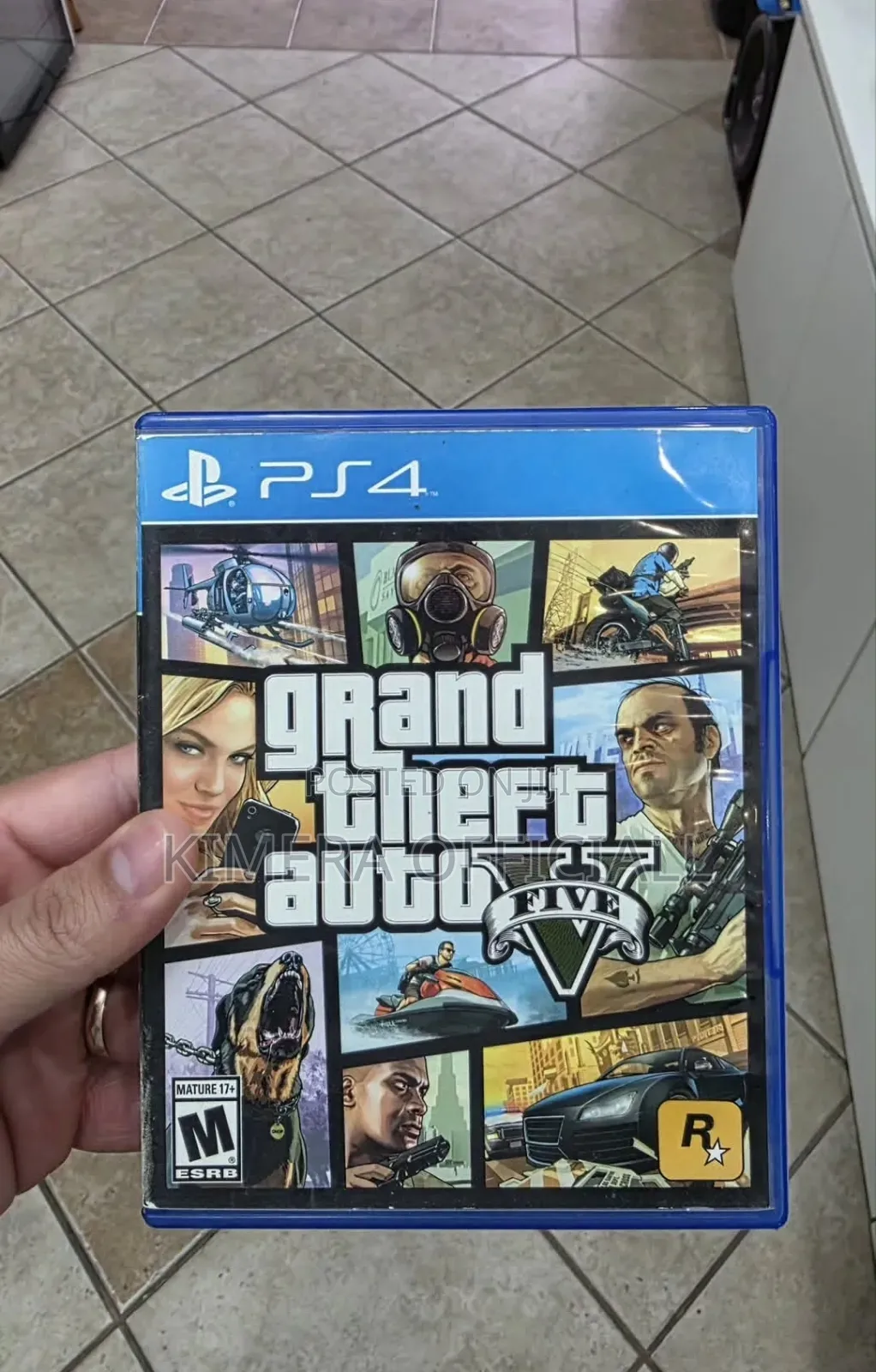 Gta 5/ Gta v or Grand Theft Auto Five Game Cd for Ps4