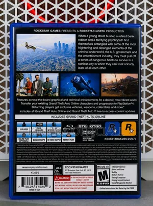 Grand Theft Auto v for PlayStation 4