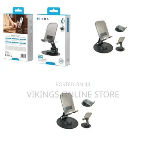 Desktop Swivel Cell Phone Tablet Holder Foldable Phone Holder Mobile