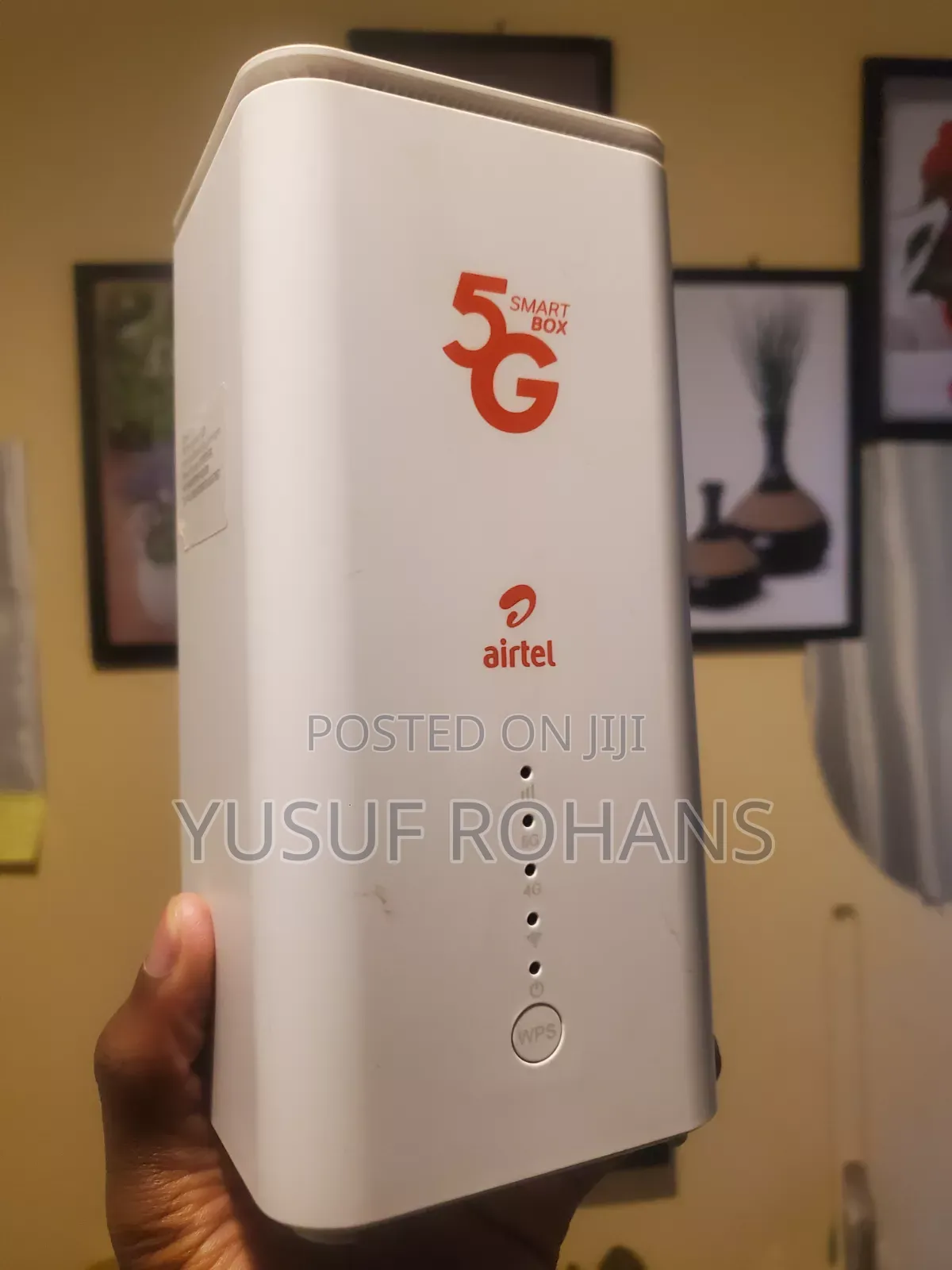 Airtel 5G Smart Box Router.
