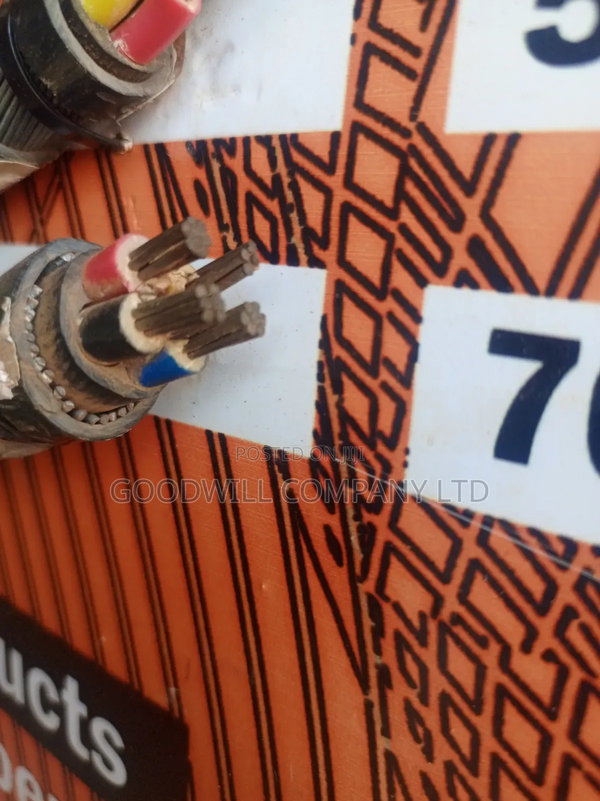 10mm Armoured Cable / Underground Cable