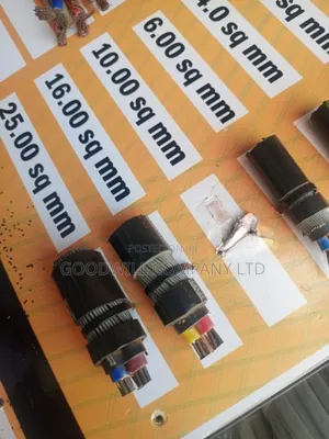 16mm 3core Pure Copper Underground Armoured Cable