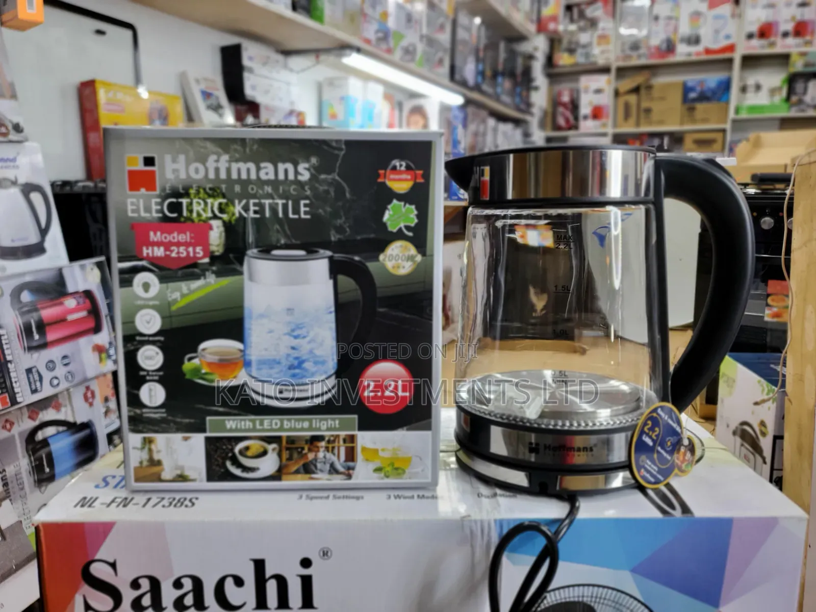 Kettle Hoffmans Electric Glass Kettle