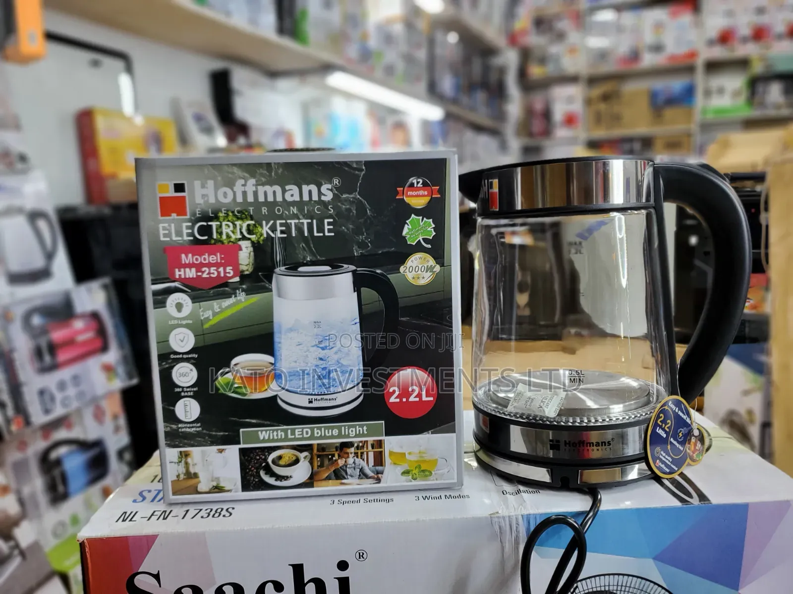 Kettle Hoffmans Electric Glass Kettle