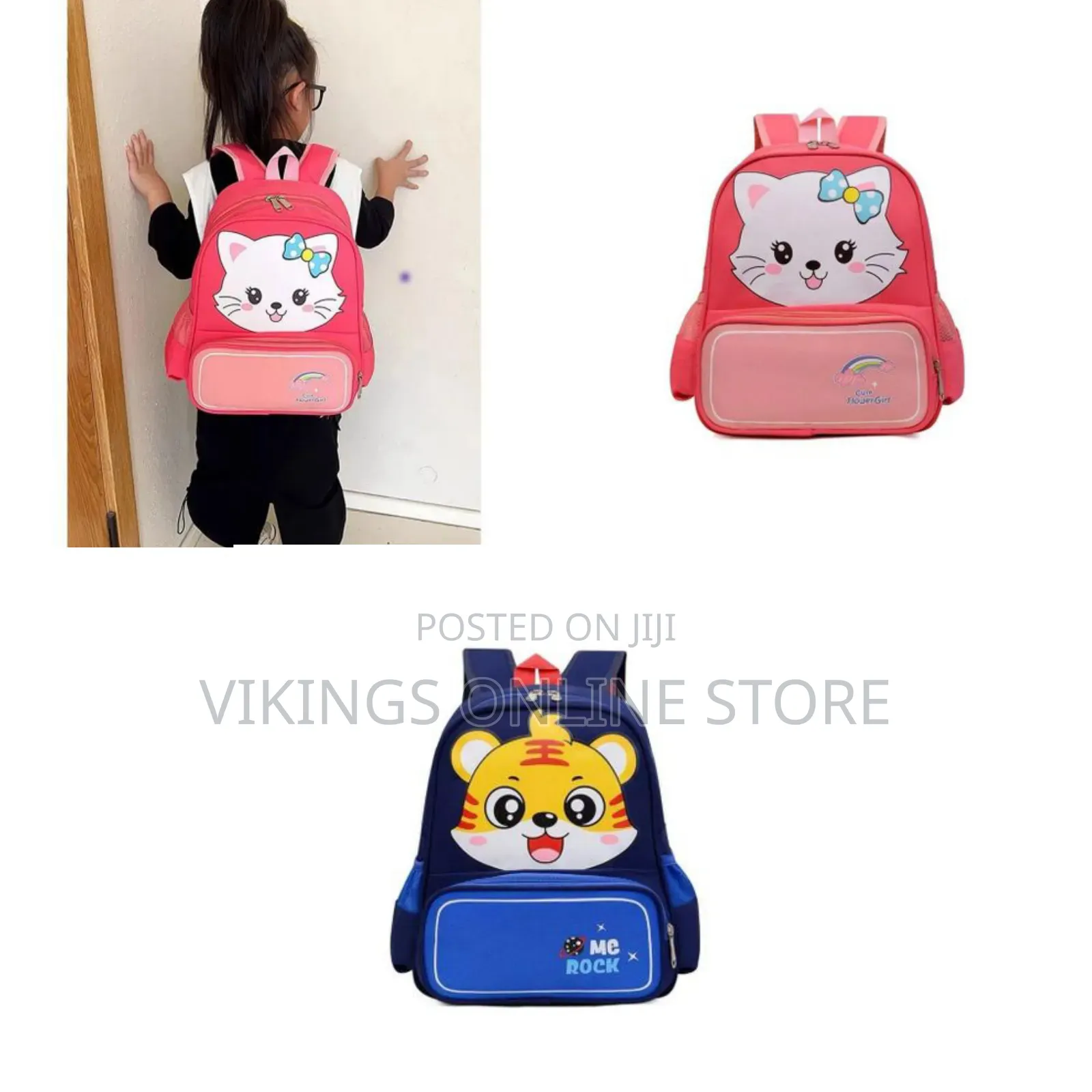 Small Plush Travel School Bag for Kids for Nursery/Pre Dangling