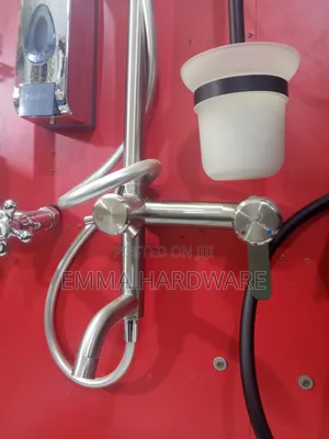 Shower Mixer (Full Sets) Black or Silver Good Quality (All Types)