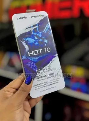 New Infinix Hot 70 256 GB Black