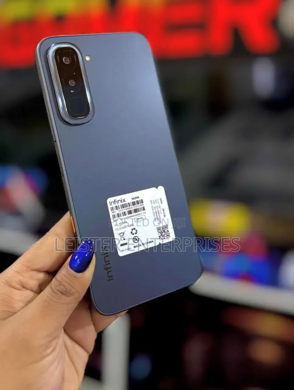 New Infinix Hot 70 256 GB Black
