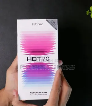 New Infinix Hot 70 256 GB Pink