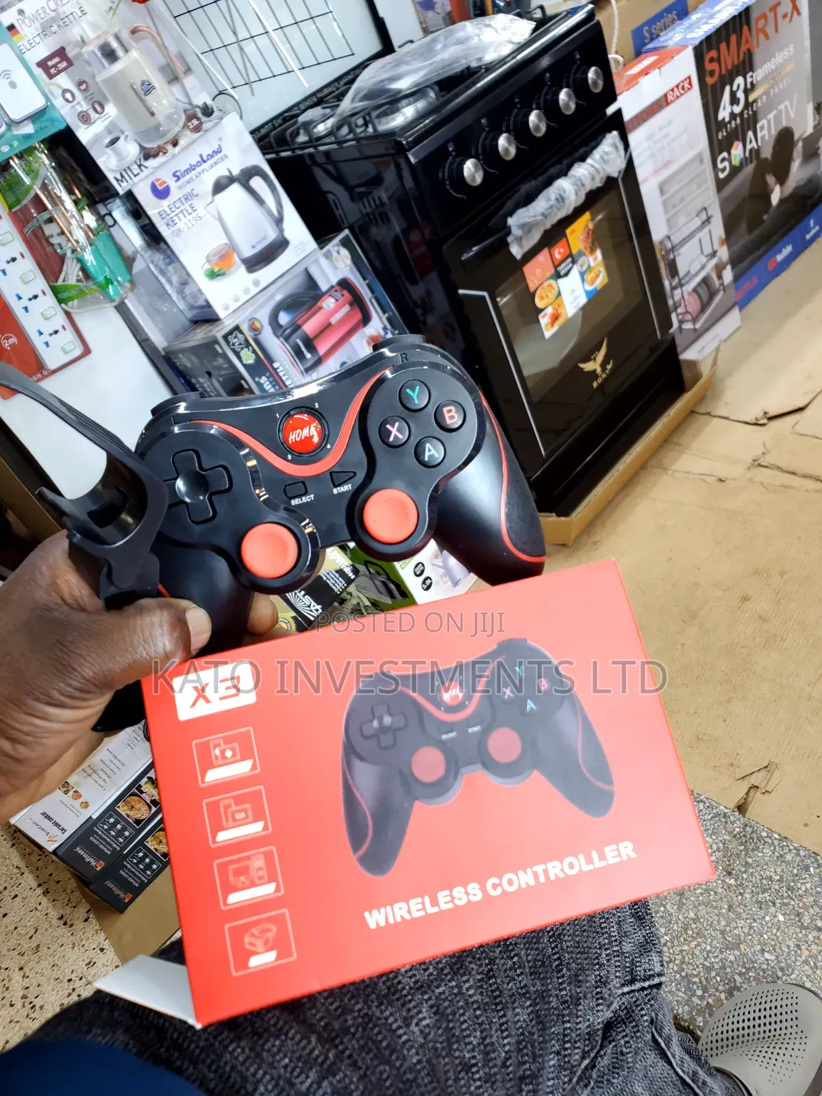 iPhone/ Android/Laptop/ iPad Bluetooth Game Pad