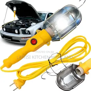 10-Meter LED Hanging Work Light With Power Cable Garage,Workshop,Store