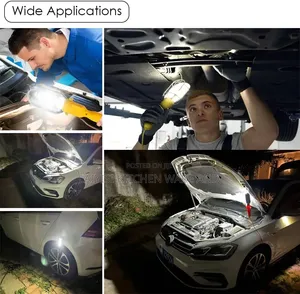 10-Meter LED Hanging Work Light With Power Cable Garage,Workshop,Store