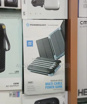 Powerology 16000mAh PP070 Solar Power Bank