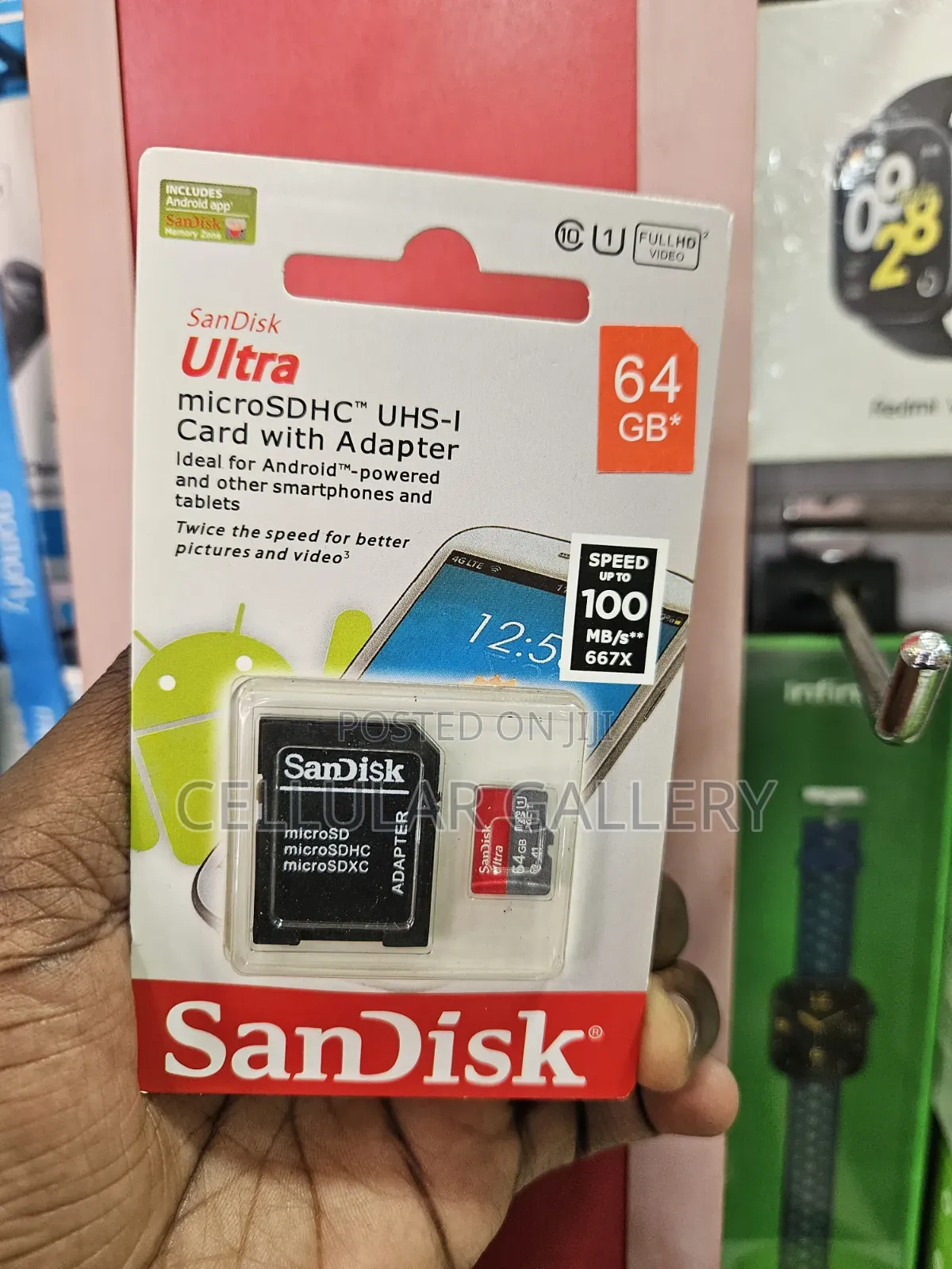 Sandisk Ultra Micro SD Memory Card 64GB