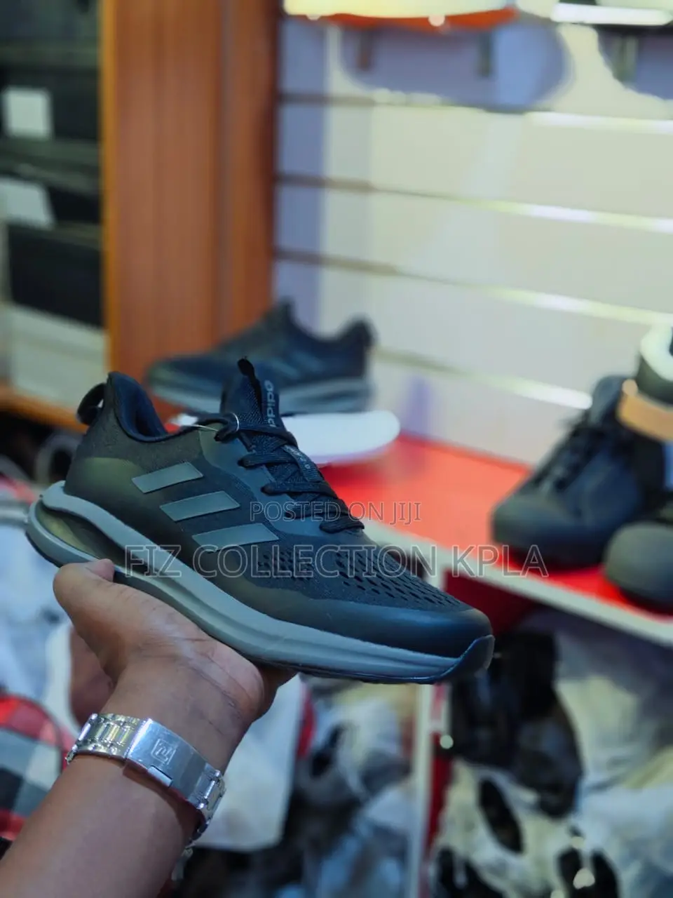 Original Adidas Motion Go Black Running Sneakers